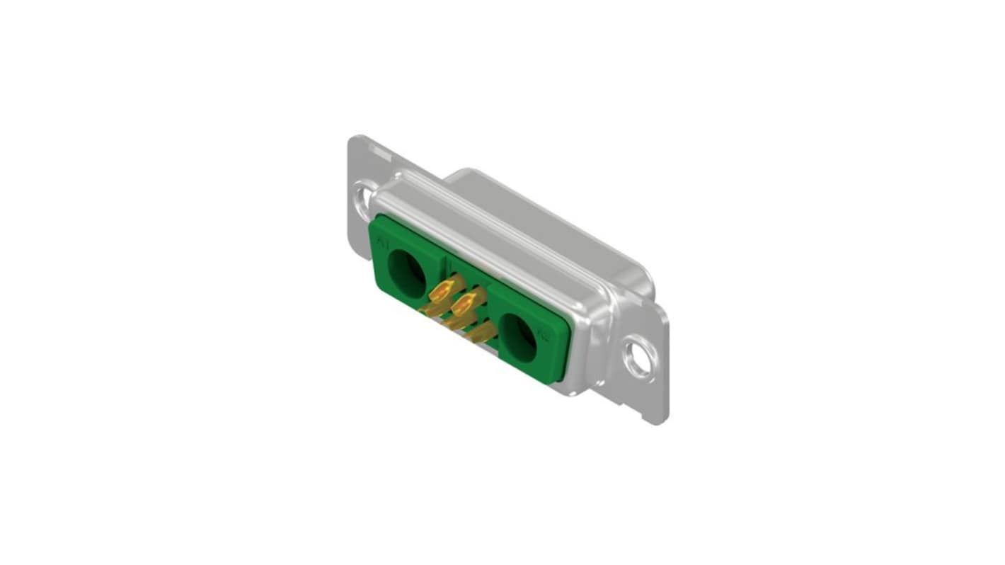CONEC 3007W2SAM 5 Way Solder Mount D-sub Connector Socket
