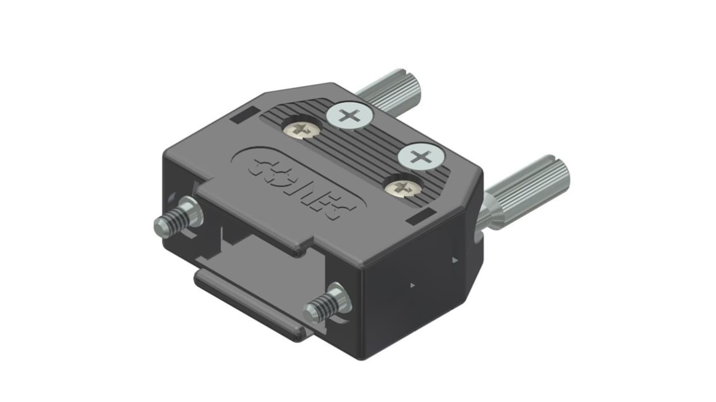 CONEC 165X1 Series PBT Horizontal D Sub Backshell