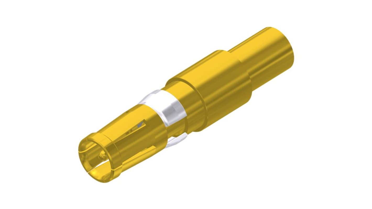 CONEC, 132J20 Series, Female Crimp D-sub Connector Contact, Gold over Nickel Coaxial