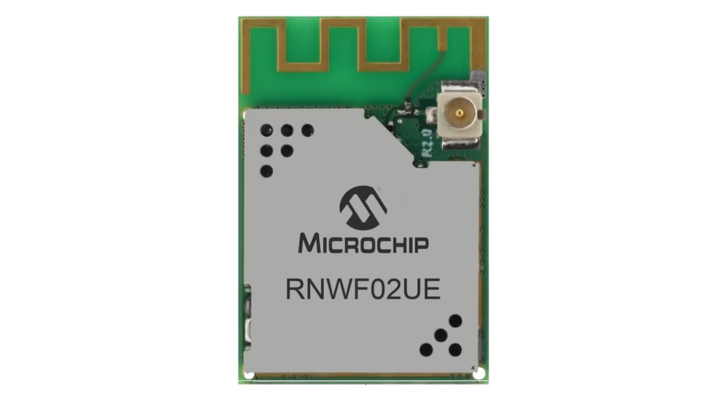 Moduł WiFi RNWF02UE-I/100, 802.11b/g/n, 1.8 → 3.6V, Microchip