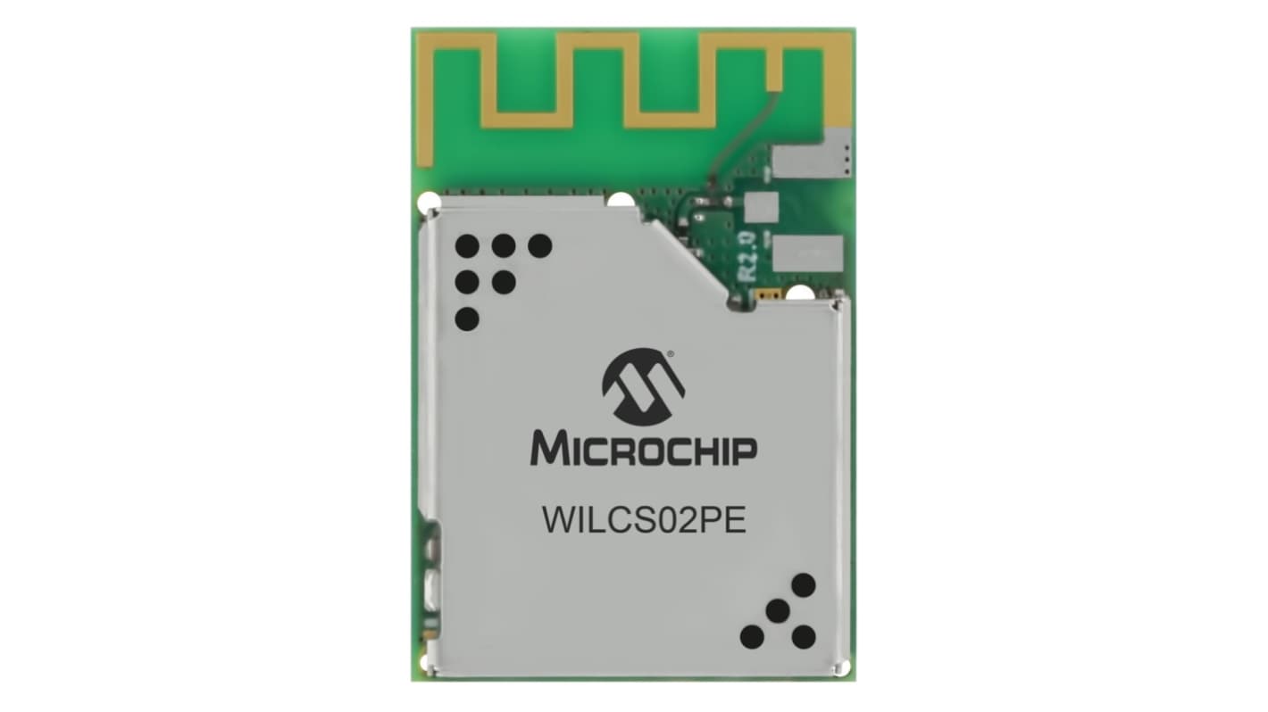 Microchip WILCS02PE-I/100 3 → 3.6V WiFi Module, 802.11b/g/n