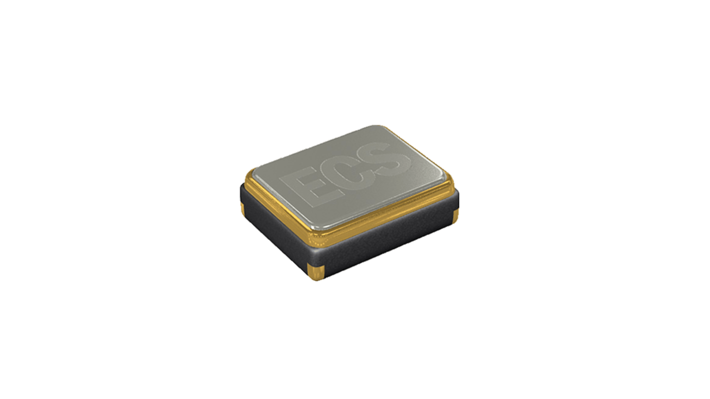 ECS Inc International, 25MHz Crystal Oscillator Crystal Oscillator, ±50ppm CMOS SMD ECS-2033-250-BN
