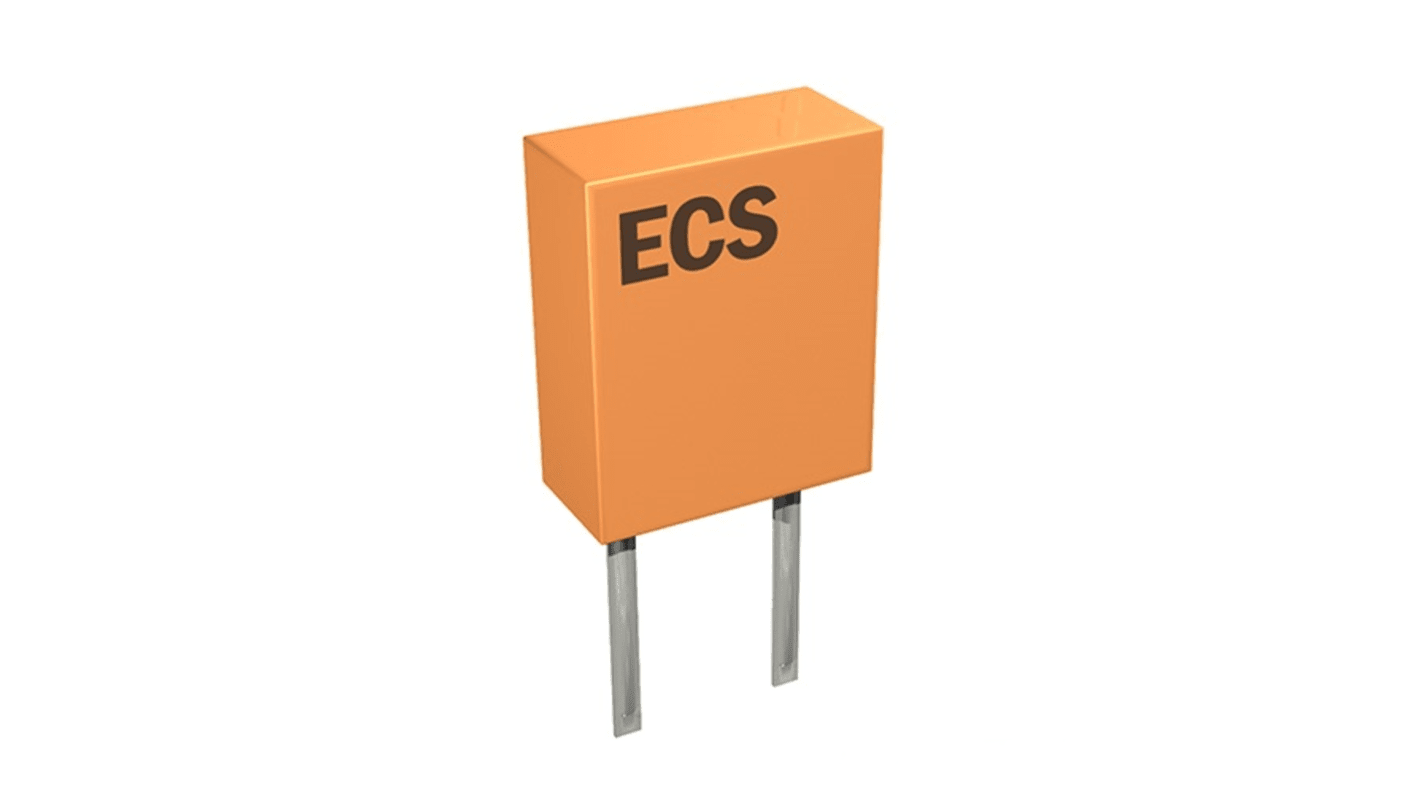 ECS Inc International 陶瓷谐振器, 0.455MHz, 3引脚, 频率公差±2kHz, 7 x 3.5mm