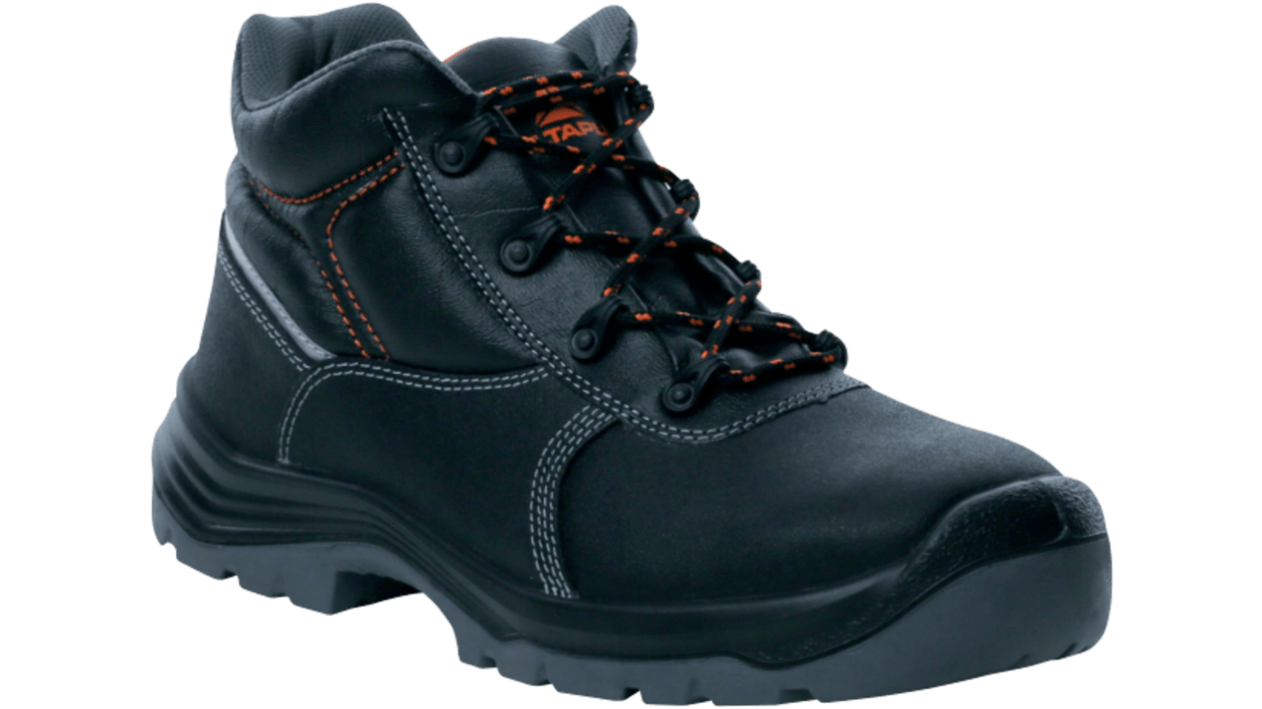 Delta Plus PHOENIX2 S3S SR Black Composite Toe Capped Unisex Safety Footwear, UK 10.5, EU 45