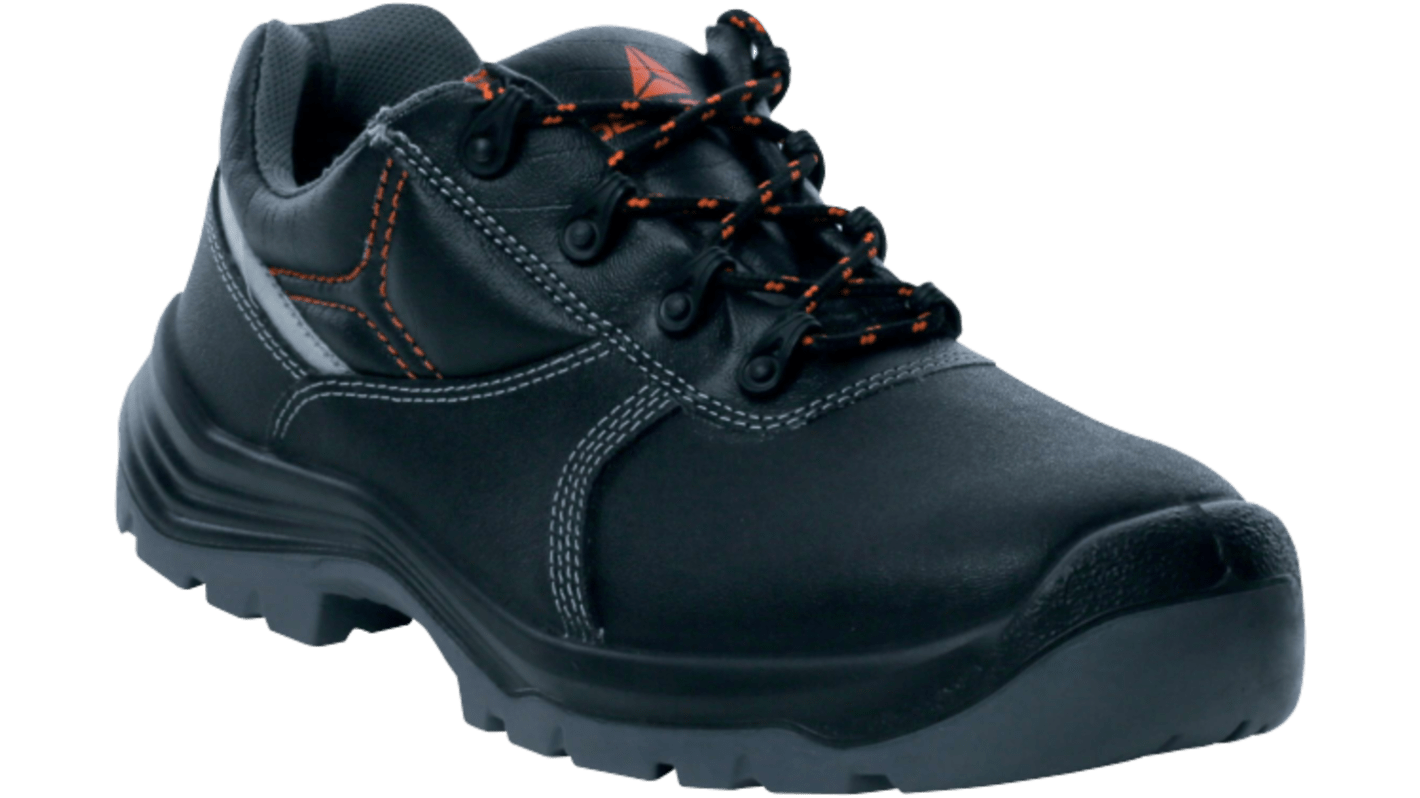 Delta Plus PHOCEA2 S3S SR Unisex Black Composite Toe Capped Work Shoes, UK 6, EU 39