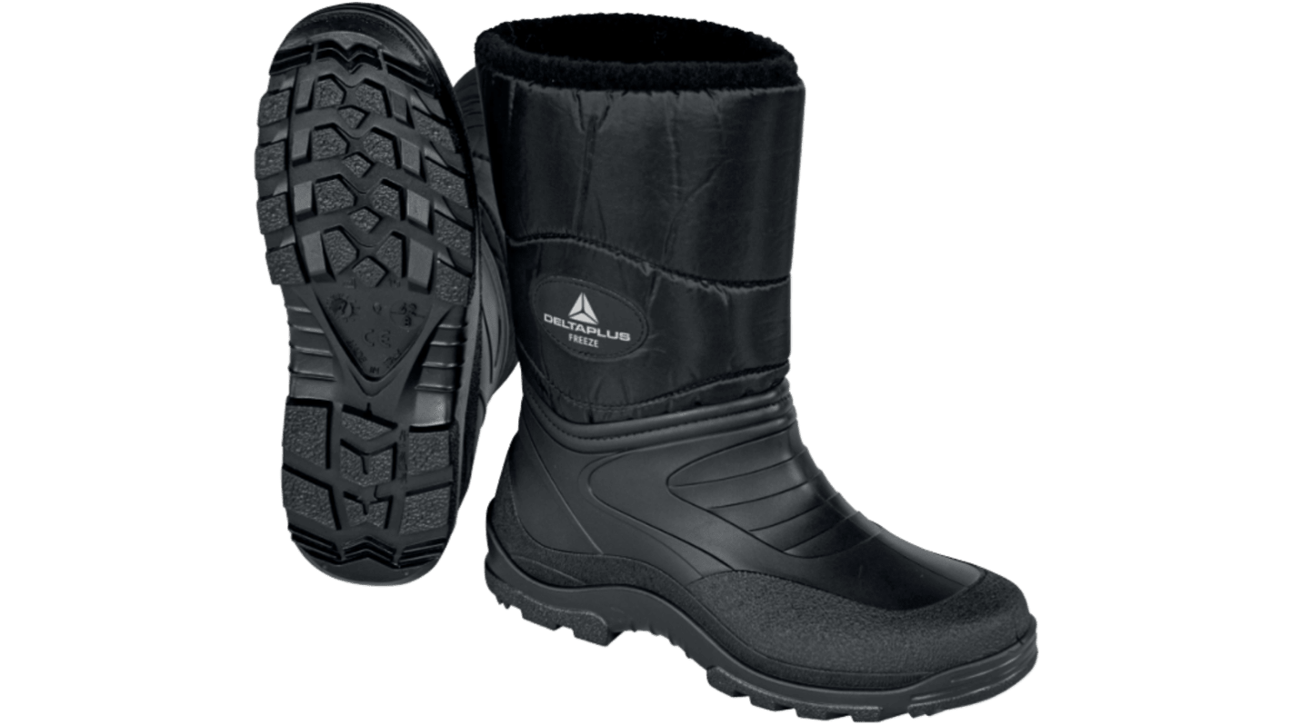 Delta Plus FREEZE Black Unisex Safety Footwear, UK 5, EU 38