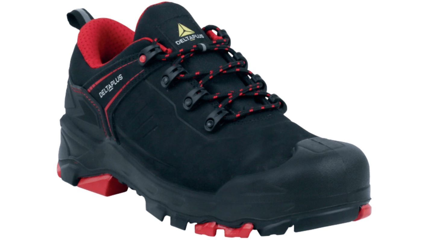 Delta Plus ARENAL S3S SR Unisex Black Composite Toe Capped Safety Shoes, UK 10, EU 44
