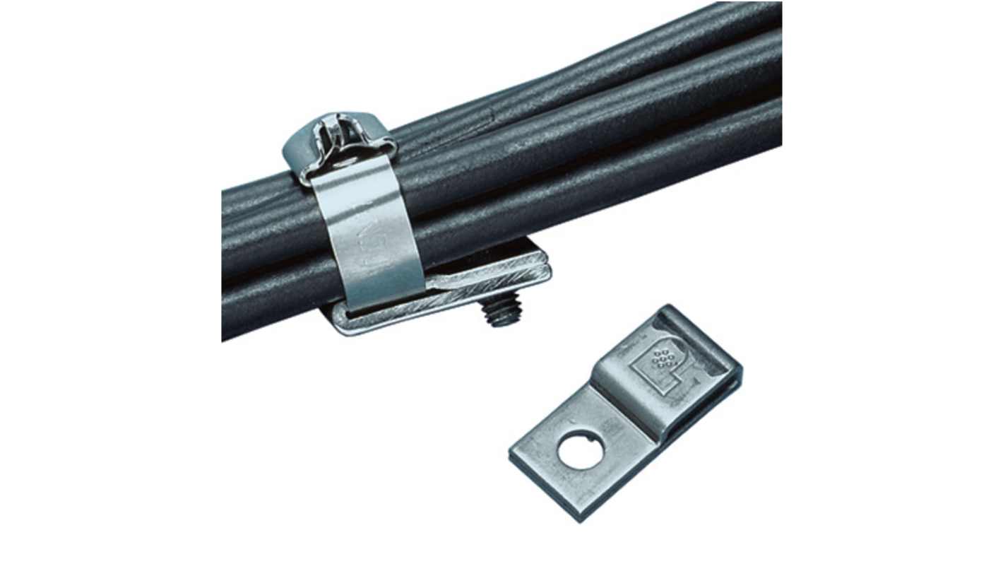 Panduit Natural Cable Tie Mount 50.3 mm x 22.81mm, 9.5mm Max. Cable Tie Width