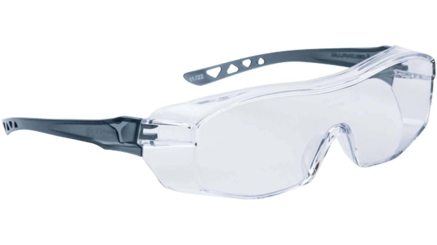 Delta Plus HEKLA2 Safety Glasses, Clear Polycarbonate Lens