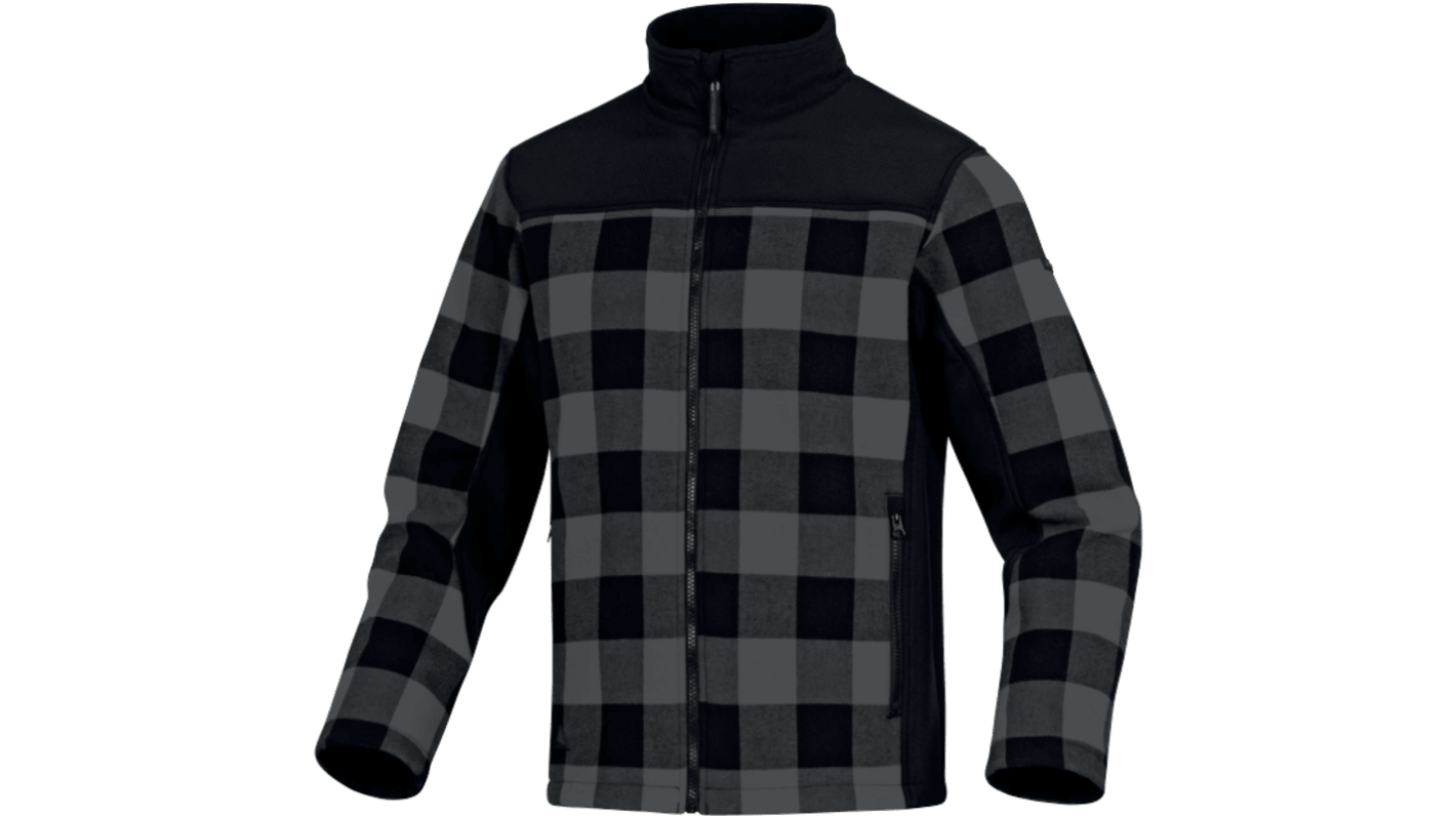Delta Plus KODIAGR Black, Grey Polyester Fleece Jacket LG