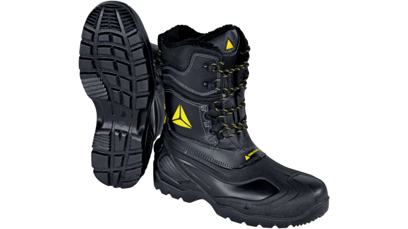Delta Plus ESKIMO SBHP SR Black Composite Toe Capped Unisex Safety Footwear, UK 8, EU 42
