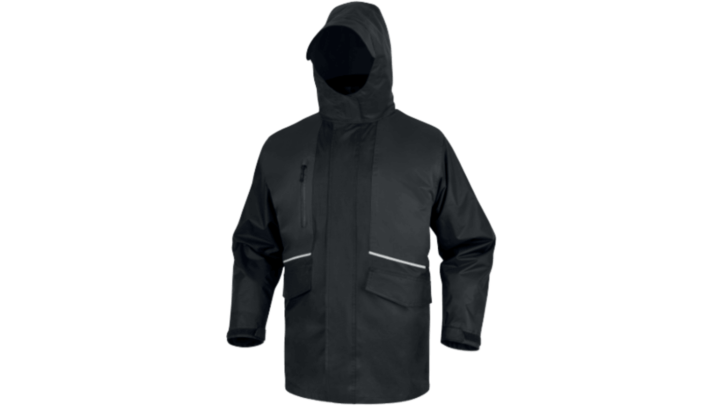 Delta Plus ALAS3NG Black, Grey, Waterproof Bomber Jacket, XL