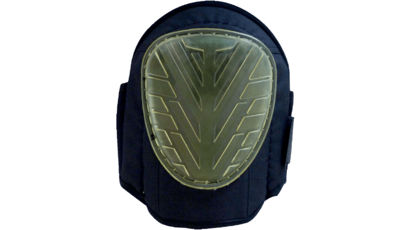 Delta Plus Black, Yellow Foam, Polyester Knee Pad