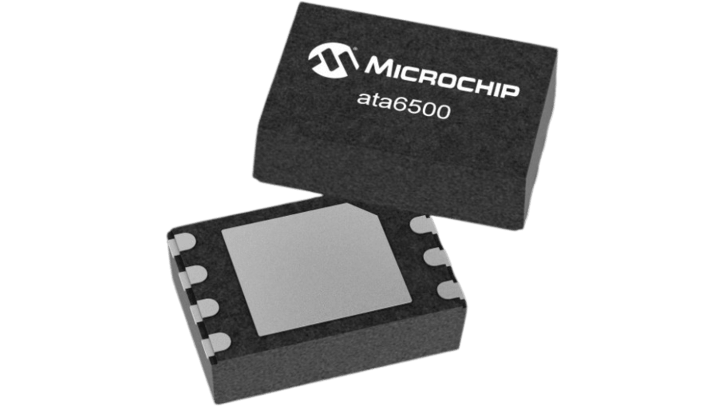 Microchip ATA6504T-QBBVAO, CAN Transceiver 8Mbps ISO 11898-2, 14-Pin VDFN