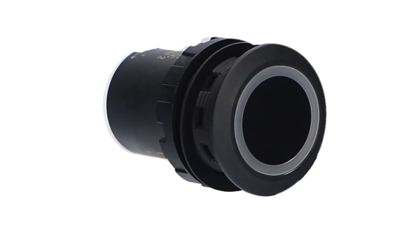 Idec CW Series Illuminated Push Button Switch, Panel Mount, 22.3mm Cutout, Red/Green LED, 24V dc, IP65, IP67