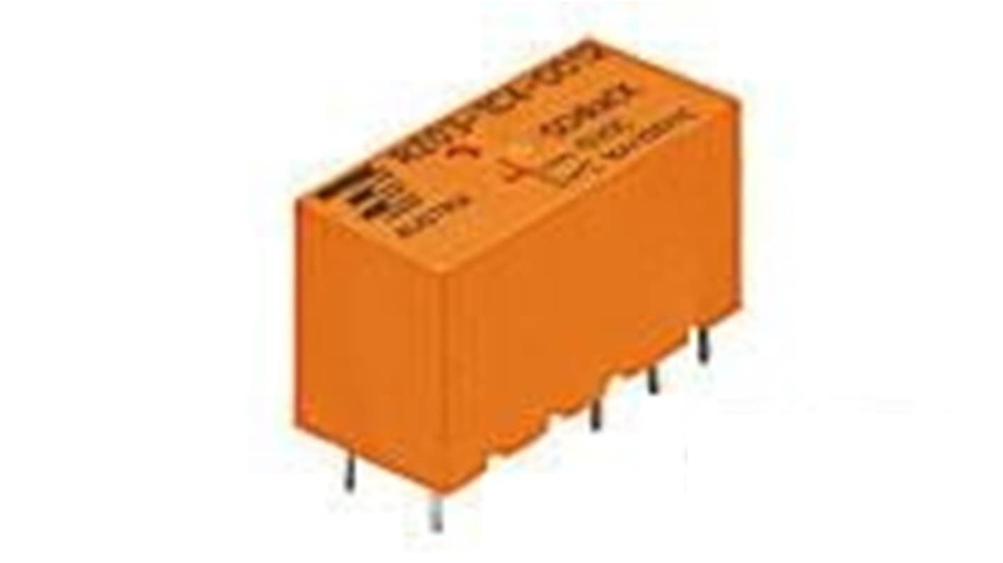 TE Connectivity PCB Mount Power Relay, 12V dc Coil, 16A Switching Current, SPST