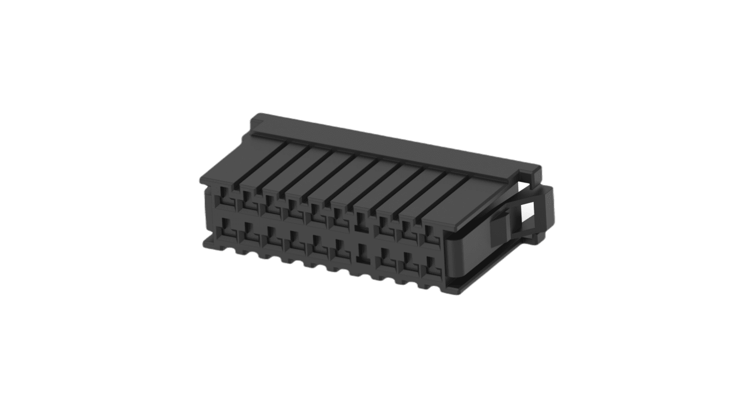 TE Connectivity, Dynamic 3000 Receptacle PCB Connector Housing, 3.81mm Pitch, 20 Way, 2 Row Horizontal