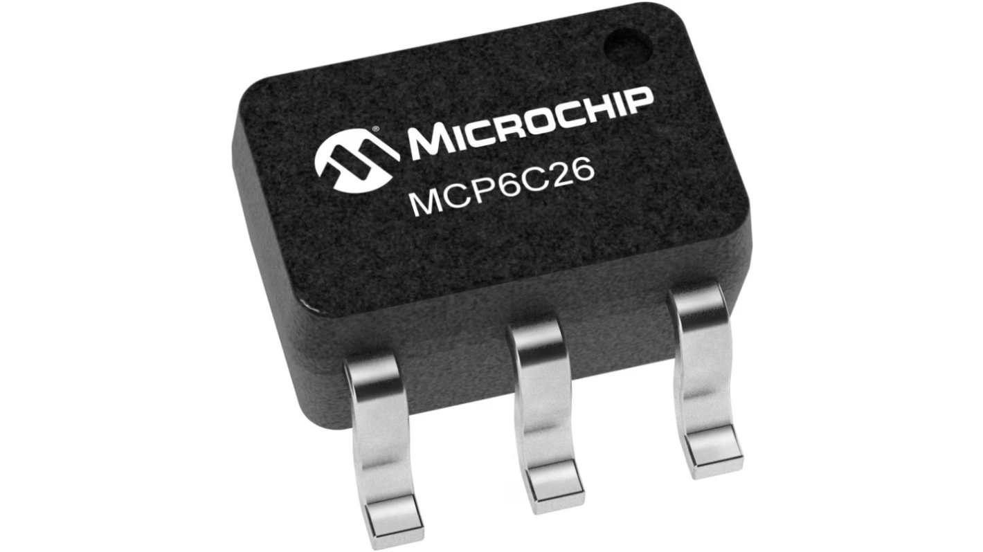 MCP6C26T-200E/LTY Microchip, Current Sense Amplifier Single Voltage 6-Pin SC-70