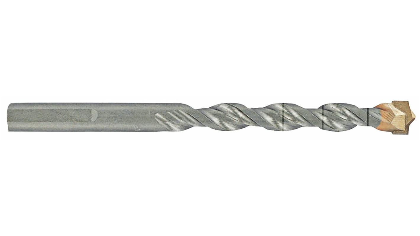 Tivoly 1096054 Series High Strength Steel Centre Drill Bit for Concrete, 6mm Diameter, 100 mm Overall
