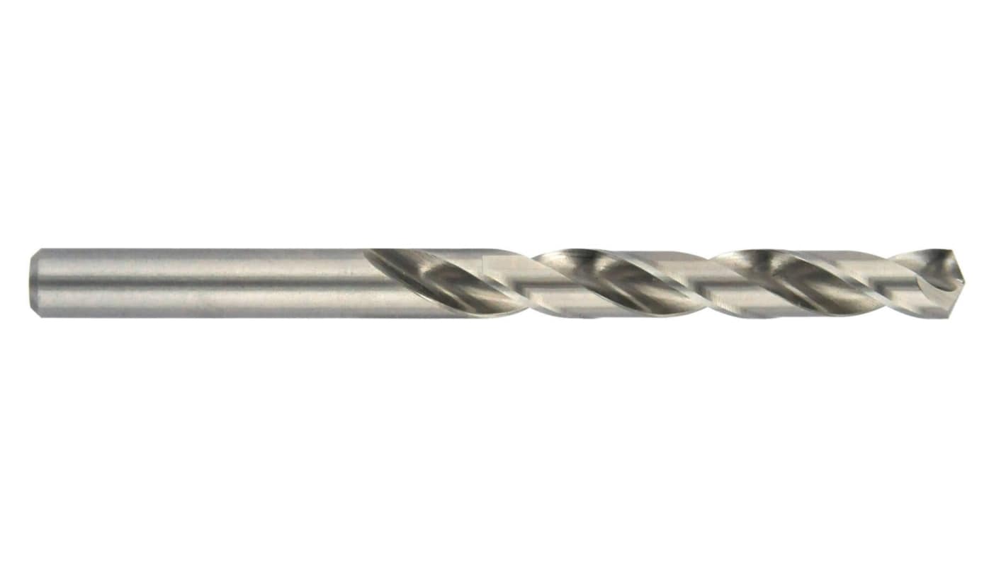 Tivoly 1145201 Series High Speed Steel Twist Drill Bit for Cast Iron, Steel, 10mm Diameter, 133 mm Overall