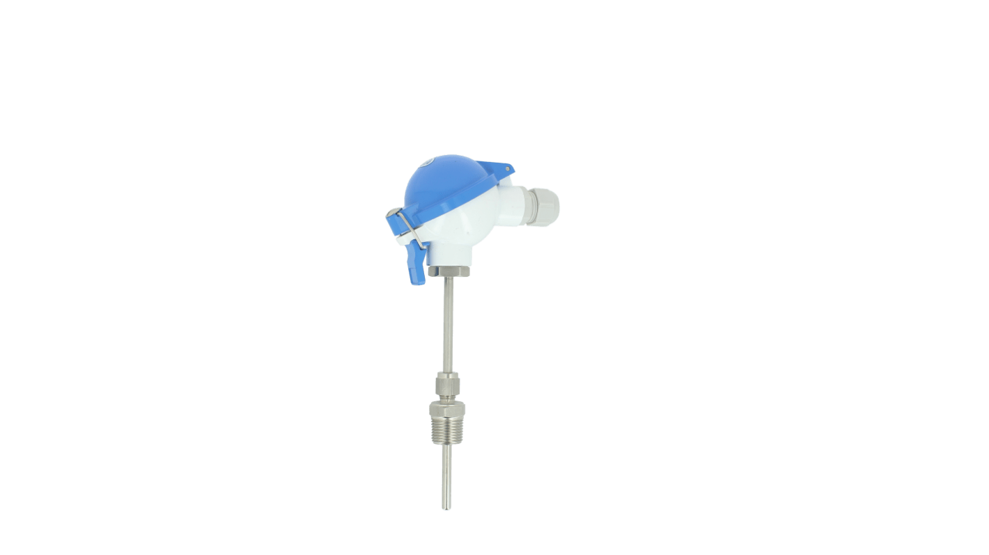 GEORGIN 1PT100 Temperature Probe, 6mm Dia, Probe, +600°C Max