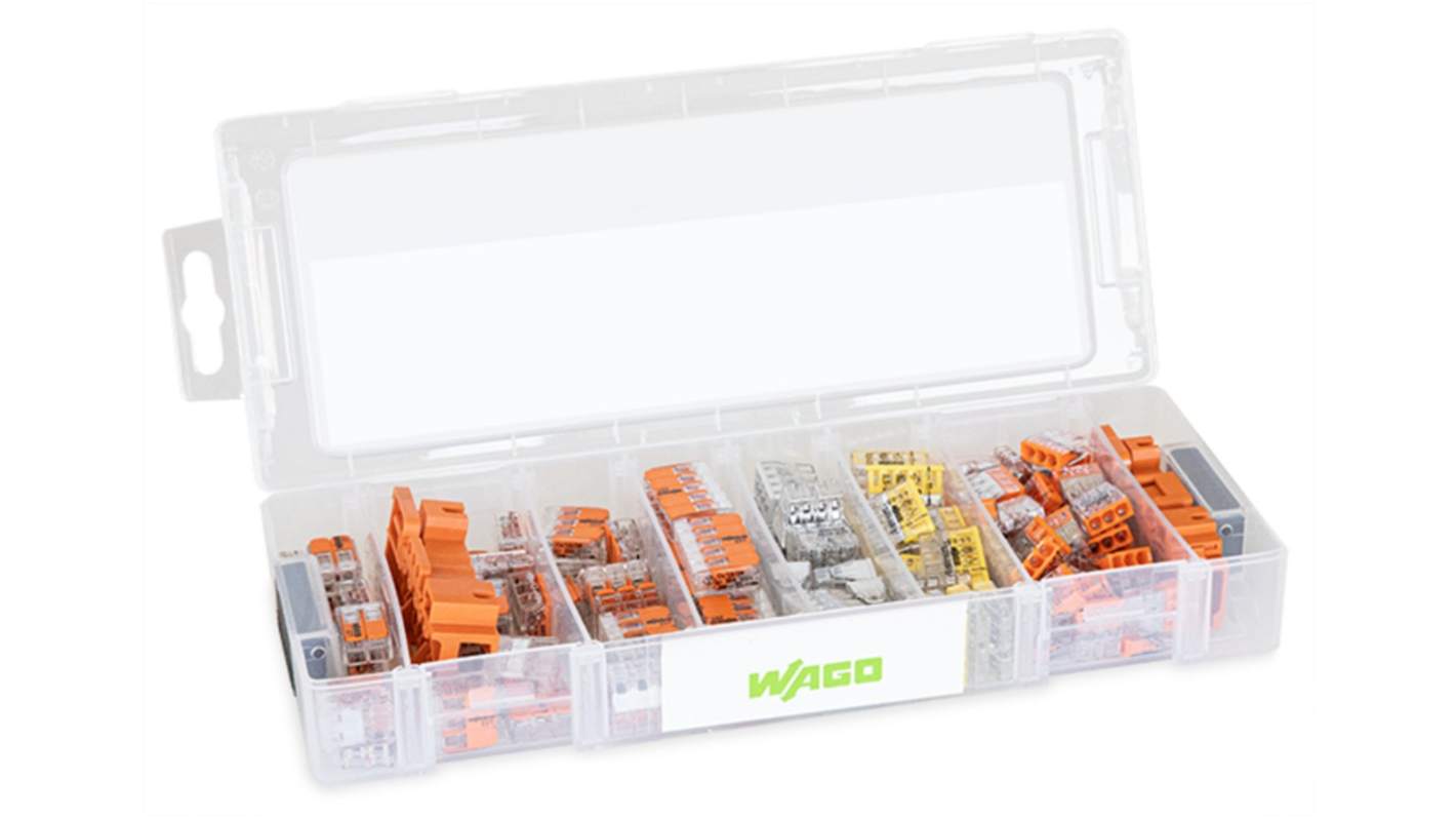 WAGO, 887 Wire Splice Splice Connector, Clear, Insulated Splice Connector