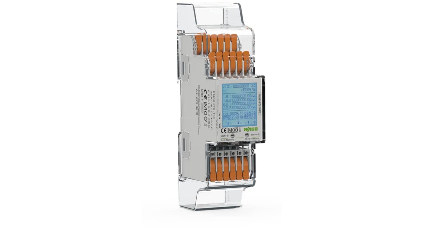 WAGO LCD Energy Meter, Type Energy Meter