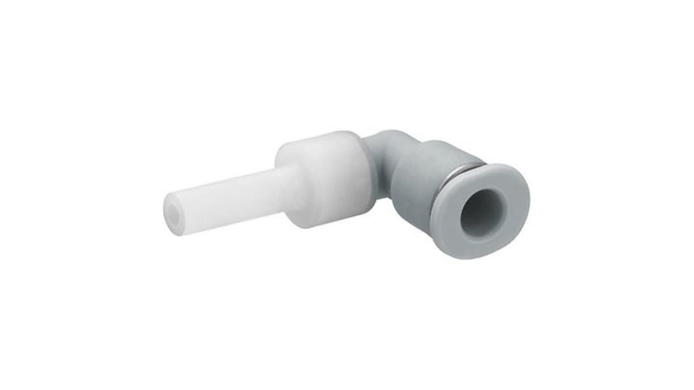EMERSON – AVENTICS QR1-S-MVA Series Elbow Fitting, Push In 6 mm to Push In 6 mm, Push-in Connection Style, R412005441