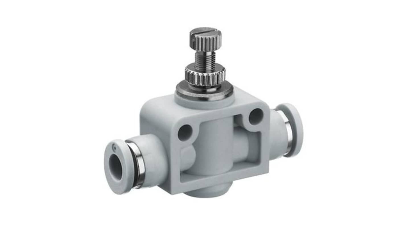 EMERSON – AVENTICS QR1-DBS Series Tube Non Return Valve, 10mm Tube Inlet Port x 10mm Tube Outlet Port, R412005457