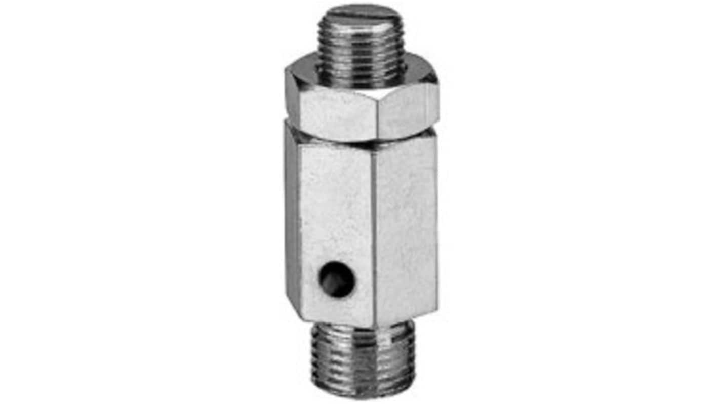 EMERSON – AVENTICS CH02 Series Threaded Flow Valve, G 1/8 Male Inlet Port, 0821201001