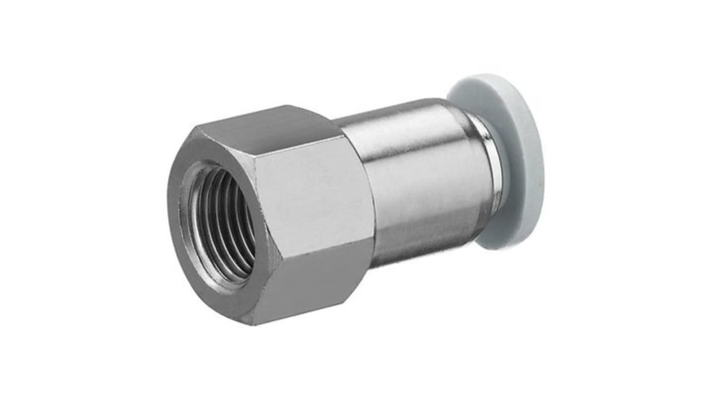 EMERSON – AVENTICS QR1-S-RAI Series Stud Fitting, G 1/4 to Push In 10 mm, Threaded Connection Style, R412005089