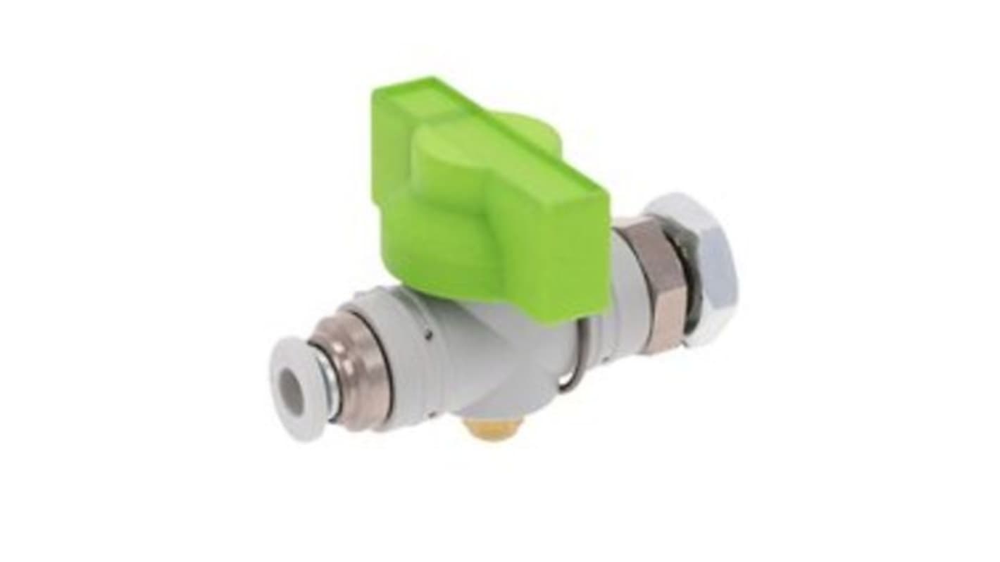 EMERSON ? AVENTICS Pneumatic Relay Ball Valve QR1-BSK Series, M7, 7 mm, 12 mm, R414010278