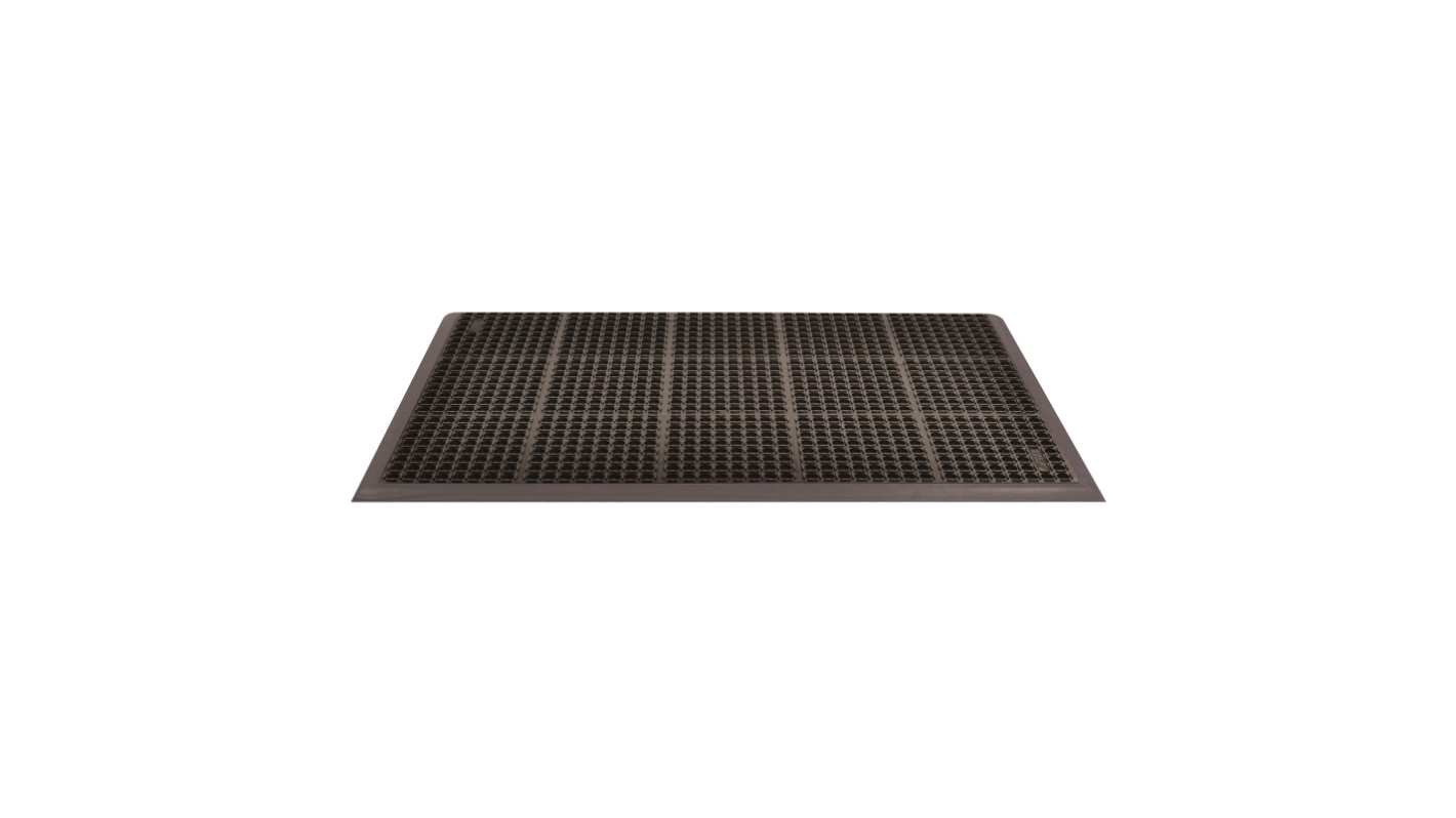 Notrax Safety Stance Nitrile Rubber Anti-Fatigue Mat, 900mm x 150cm x 22mm