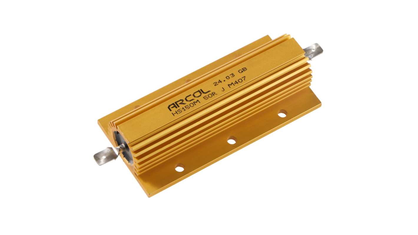 Arcol 150W Aluminium Chassis Mount Resistor HS150M 10R JM407 5%