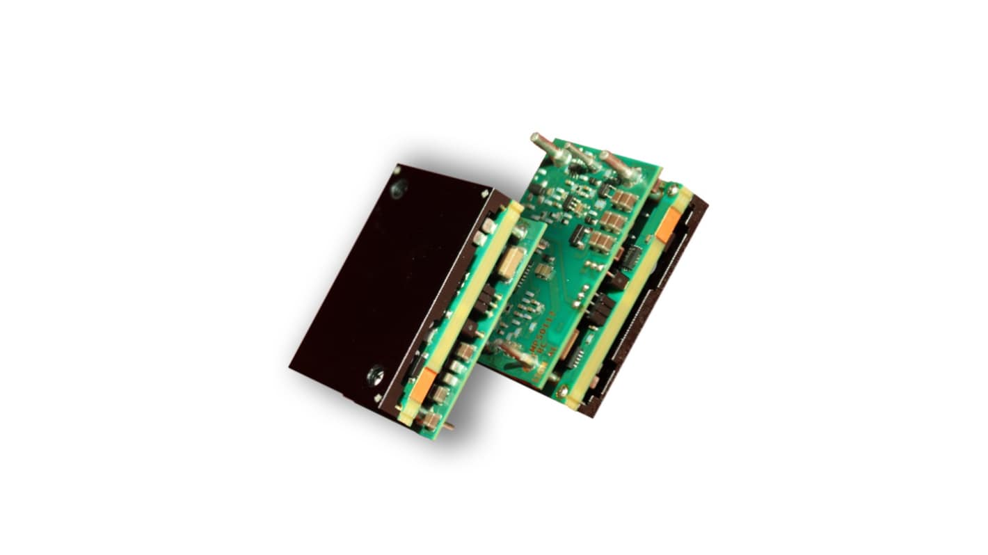 Murata Power Solutions MPS0117V2NBC DC-DC Converter, 12V dc/ 17A Output, 36 - 75 V dc Input, 204W, PCB, +85°C Max Temp