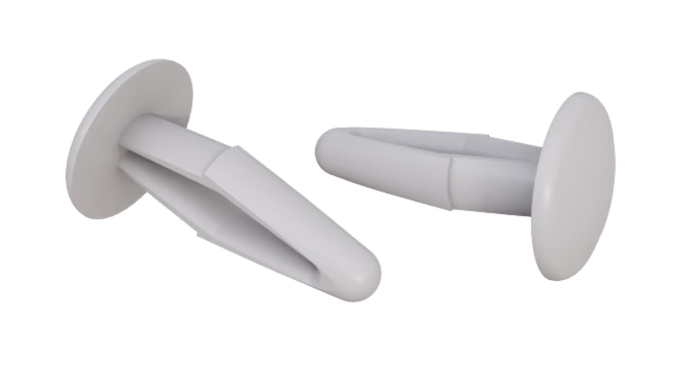 RS PRO Φ3.2mm POM膨胀铆钉, 13mm长
