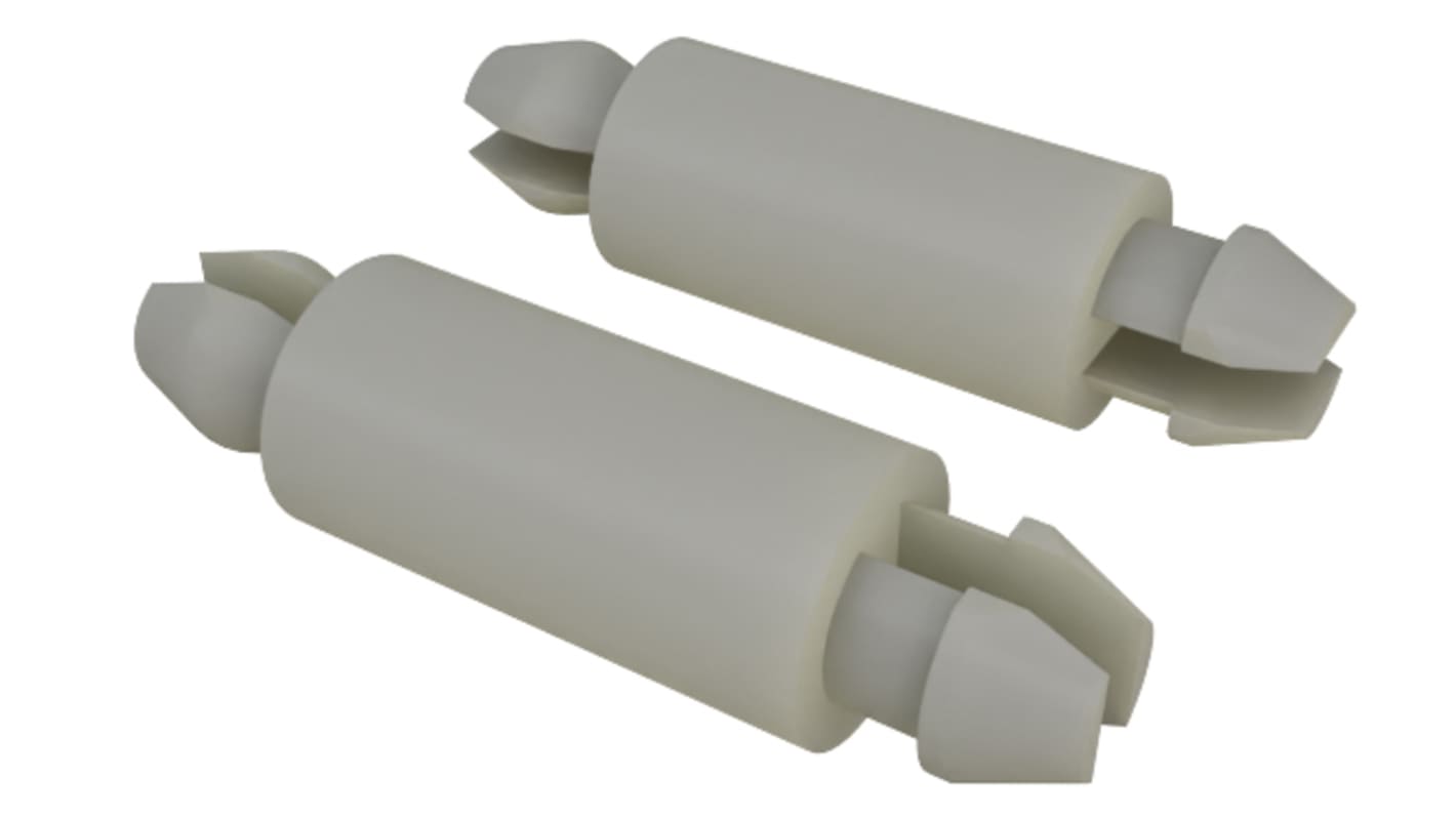 Podkładka dystansowa płytek PCB 4.8mm Nylon 66 Zatrzaskowy dystans otwór w PCB: 3.18mm