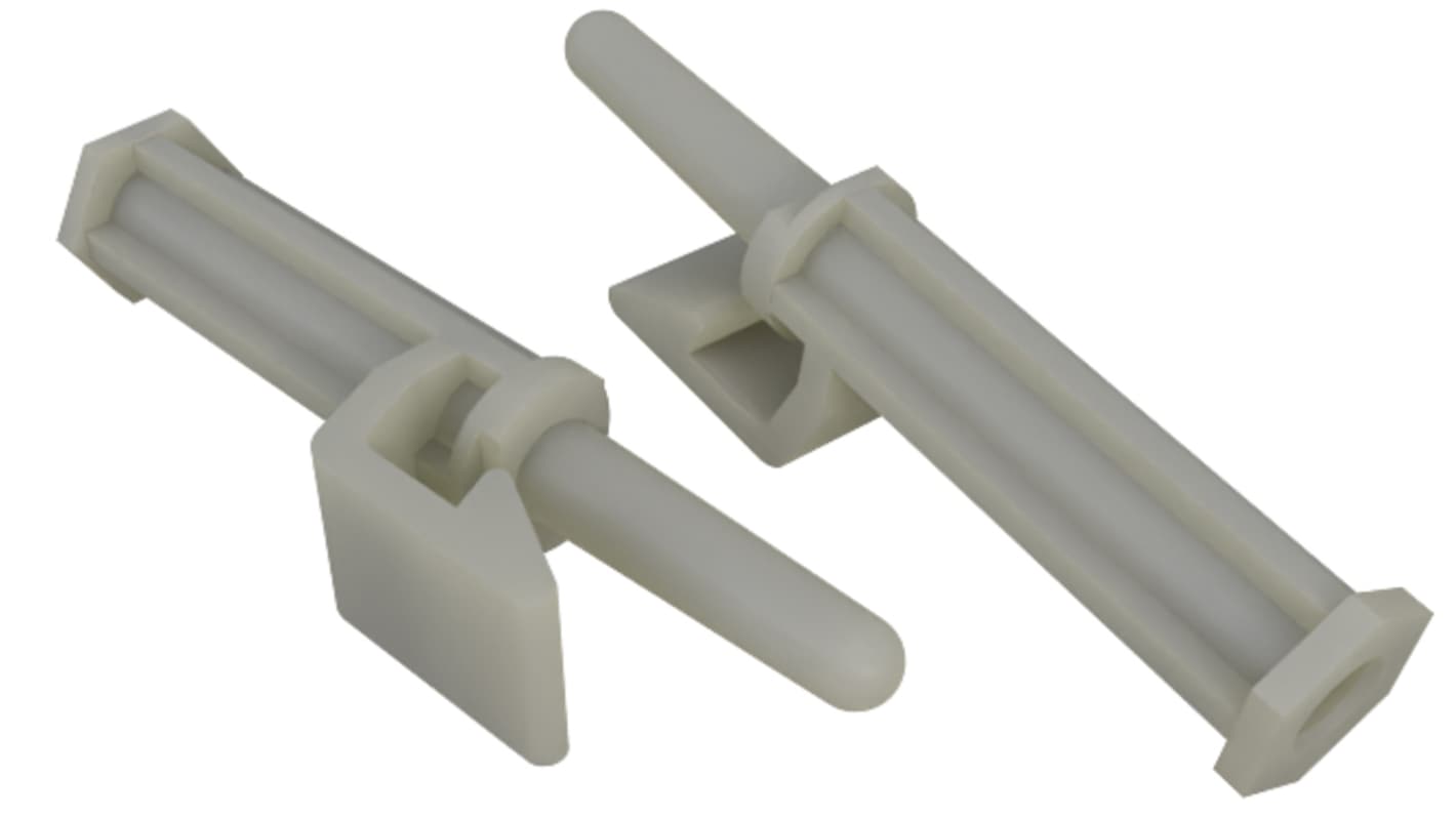 Podkładka dystansowa płytek PCB 12.7mm Nylon 66 Wsparcie zatrzaskowe otwór w PCB: 4mm