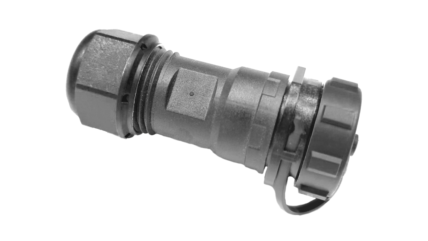 RS PRO Industrial Circular Connectors, 2 Contacts, In-line, SP17 Connector, Socket, Male, IP68