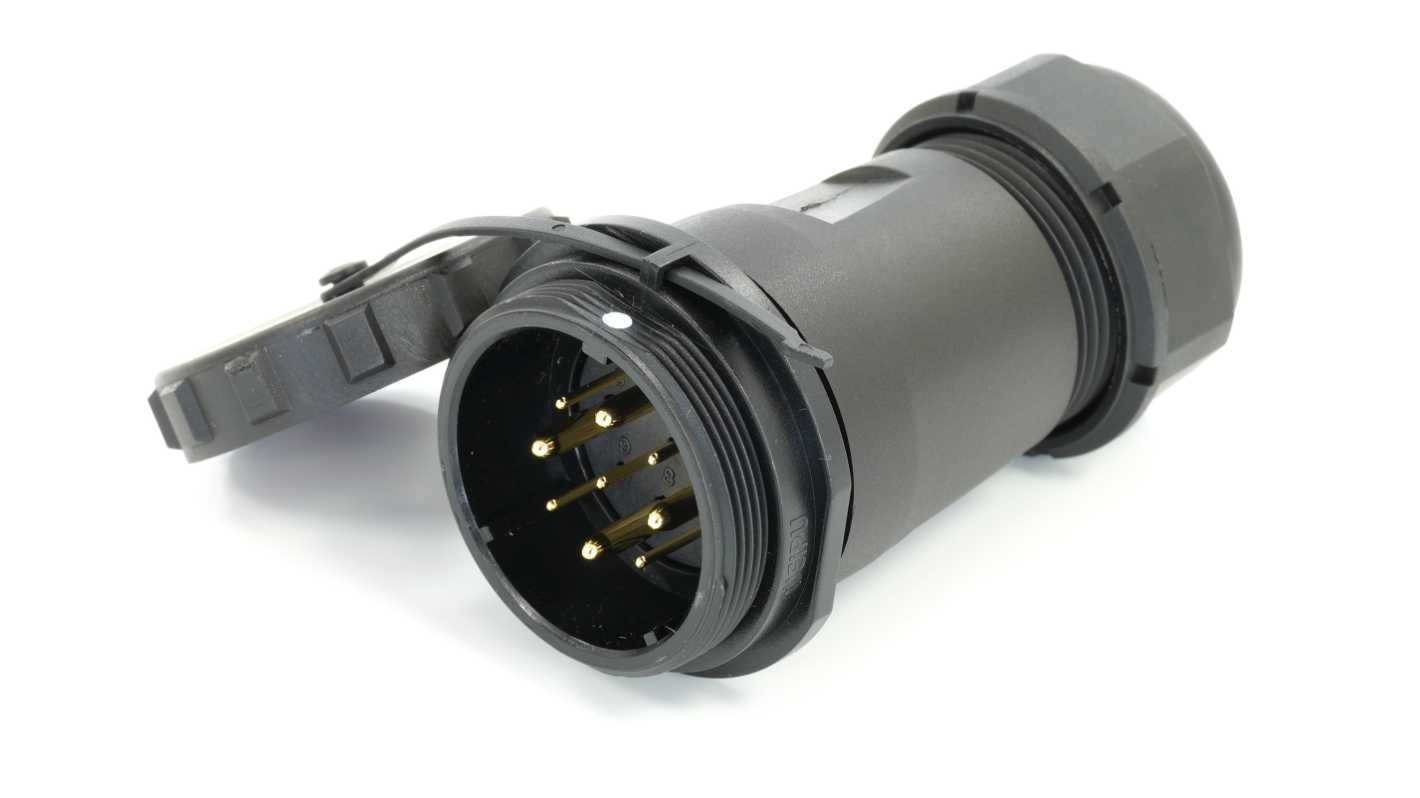 RS PRO Industrial Circular Connectors, 9 Contacts, In-line, SP29 Connector, Socket, Male, IP69