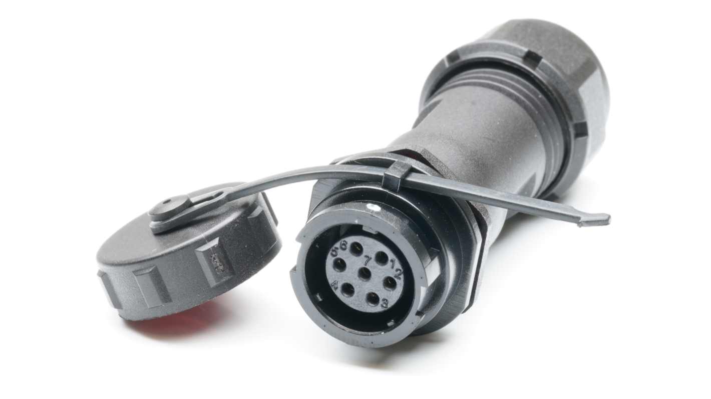 RS PRO Industrial Circular Connectors, 7 Contacts, In-line, SY13 Connector, Socket, Female, IP67