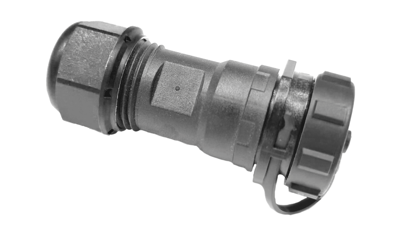 RS PRO Industrial Circular Connectors, 5 Contacts, In-line, SP13 Connector, Socket, Male, IP68