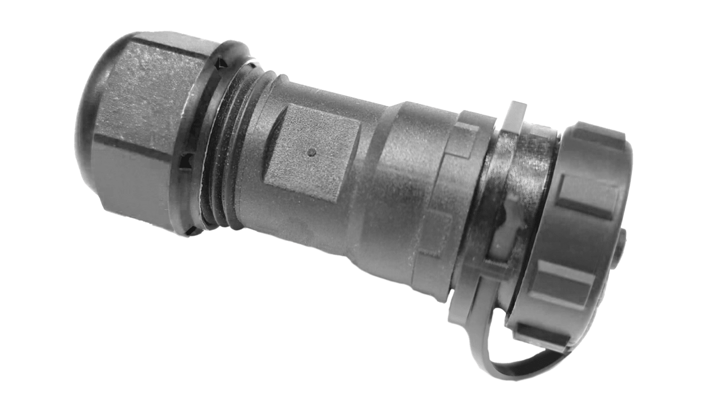 RS PRO Industrial Circular Connectors, 3 Contacts, In-line, SP13 Connector, Socket, Female, IP68