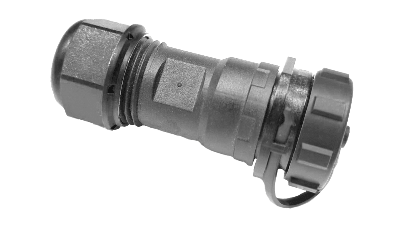 RS PRO Industrial Circular Connectors, 3 Contacts, In-line, SP21 Connector, Socket, Male, IP68