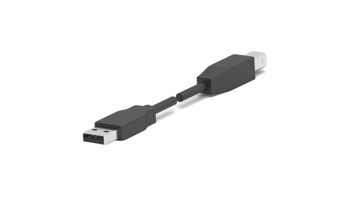 TE Connectivity , Male USB A to Male USB B