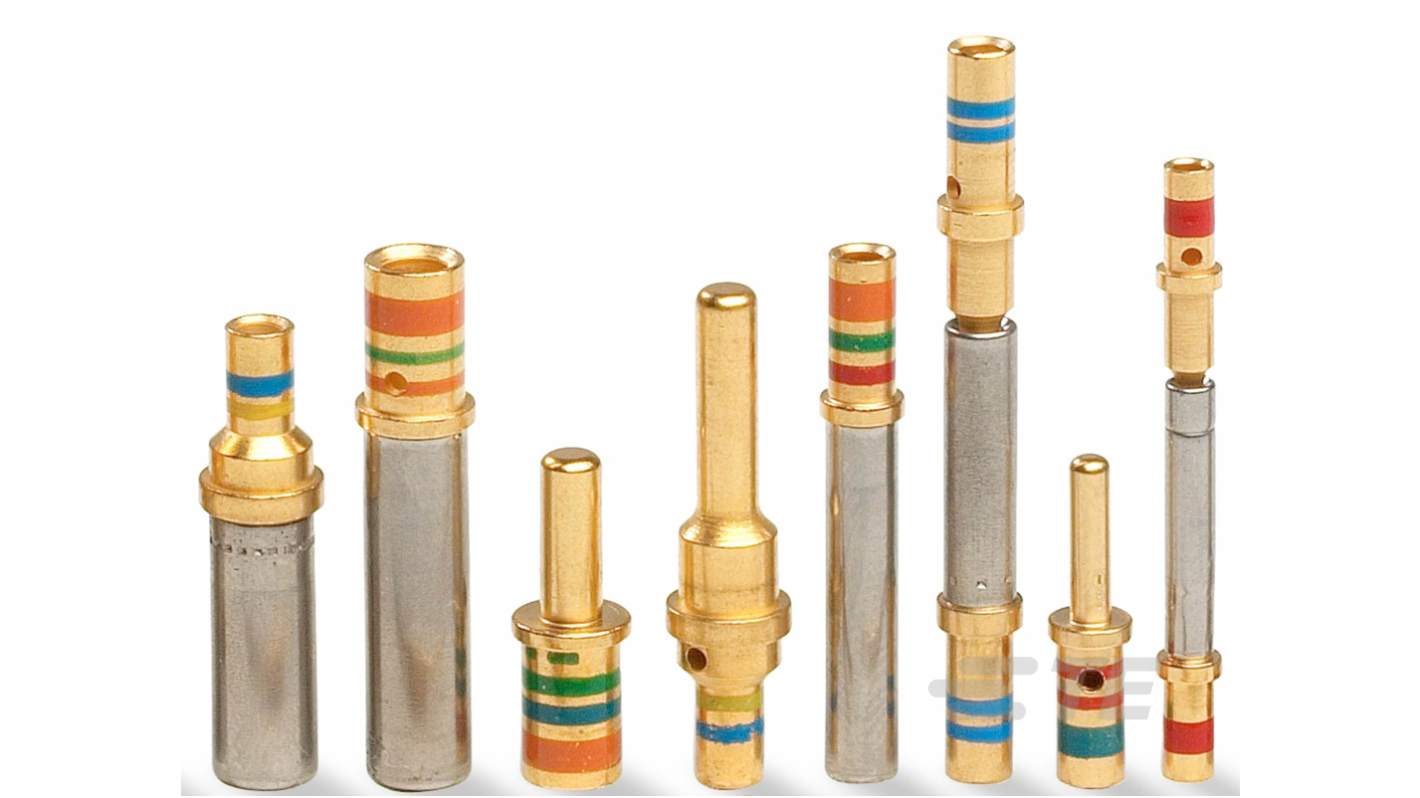 TE Connectivity PIN Crimp Crimp Contact, Wire Size 20 AWG