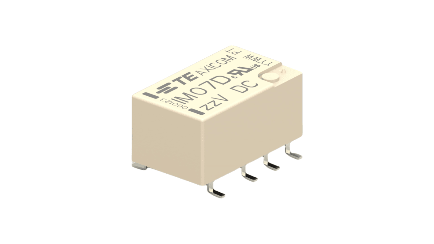 Relè di interfaccia elettromeccanici TE Connectivity serie Axicom IM, bobina 24V cc, contatti DPDT