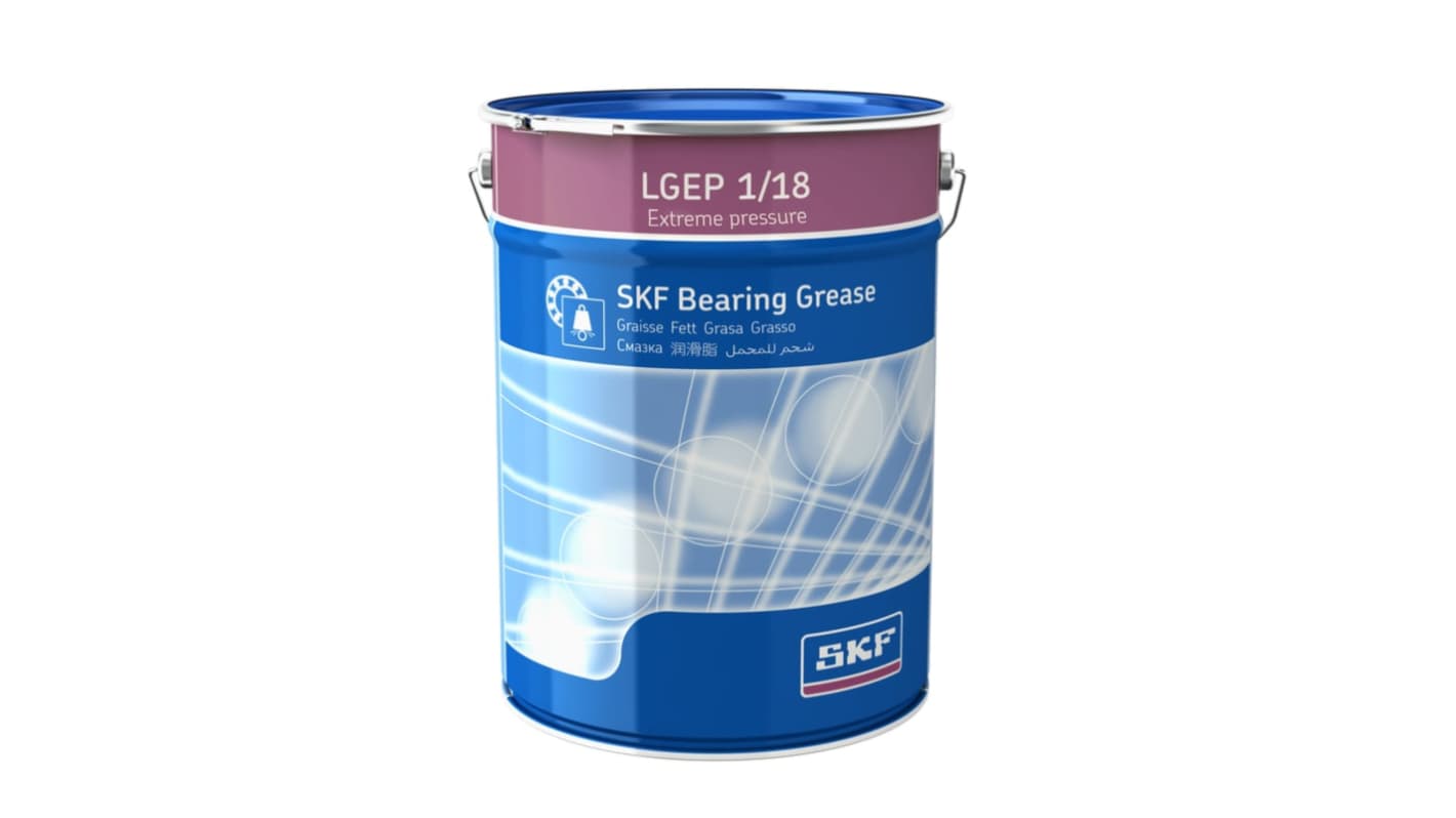 SKF 锂 - 钙复合物润滑脂, 规格18 kg