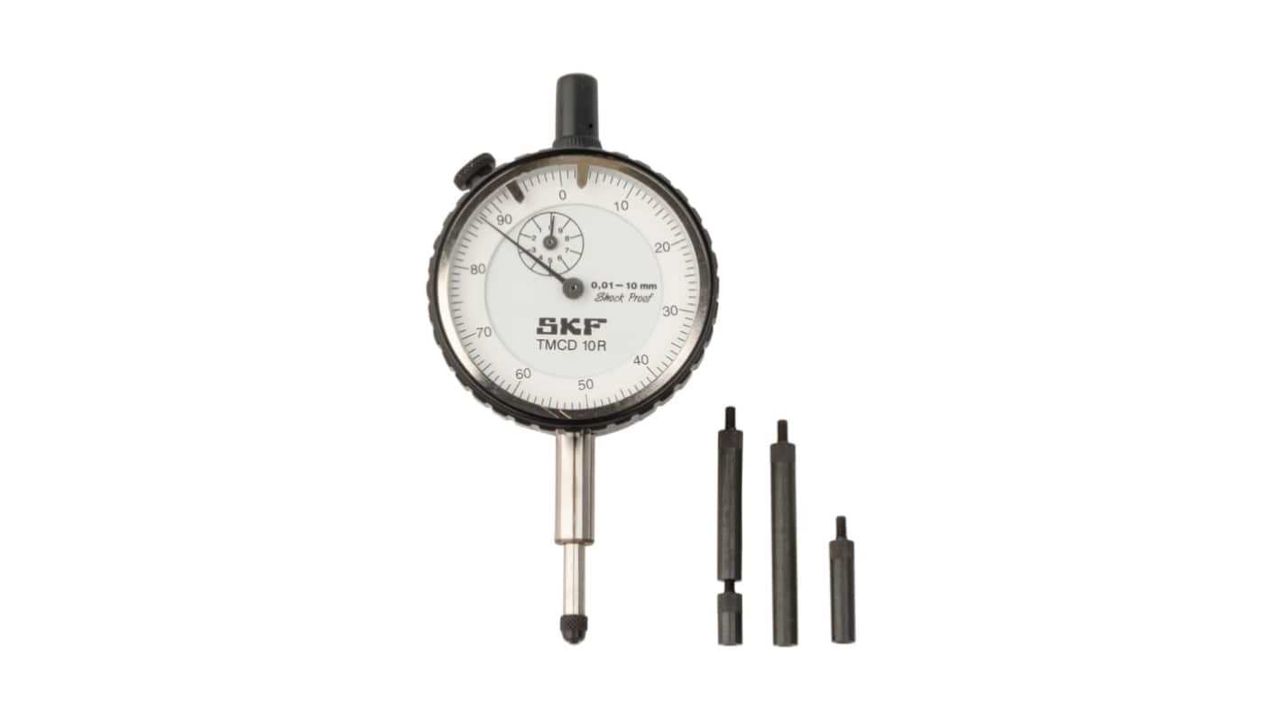 SKF TMCD 10RMetric Dial Indicator, 0 → 10 mm Measurement Range