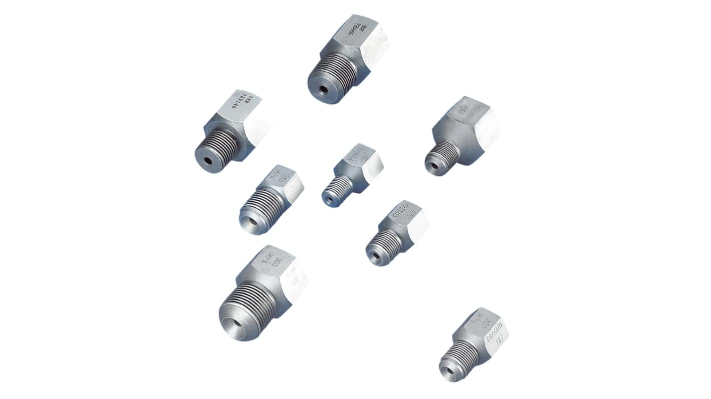 SKF Straight G 1/4 Female to NPT 1/4 Male, 729654/150MPA